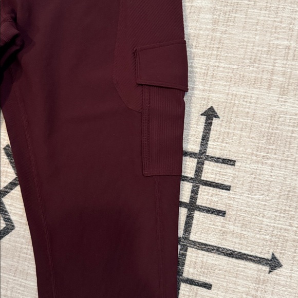 lululemon athletica Burgundy Leggings - Picture 4 of 6